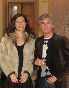 Beatrice Buscaroli curatrice della mostra di Enzo Rovella al Monastero dei Benedettini