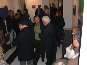 inaugurazione della mostra di Anastasio (12/8)