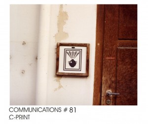 communication, series # 1, color print, 1/3, cm 20 x 30