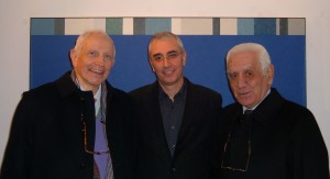Enrico Crispolti, Gianfranco Anastasio e Lucio Barbera