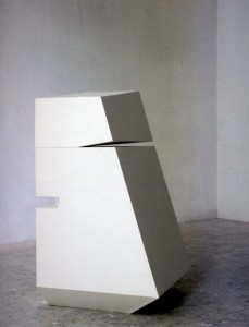 Tuttocittà, legno, cm 101x60x59,5, 2009